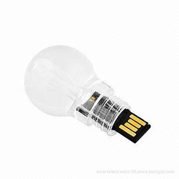 Bulb-shaped USB Flash Drives